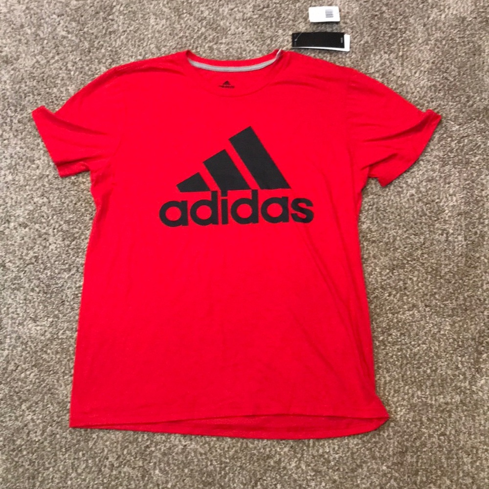 Adidas Large Red Performance Tee